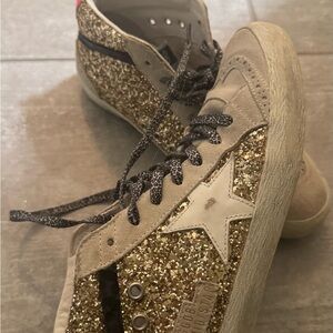 Golden Goose
Mid Star glitter trainers